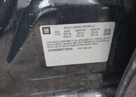 1G1PA5SHXF7139184